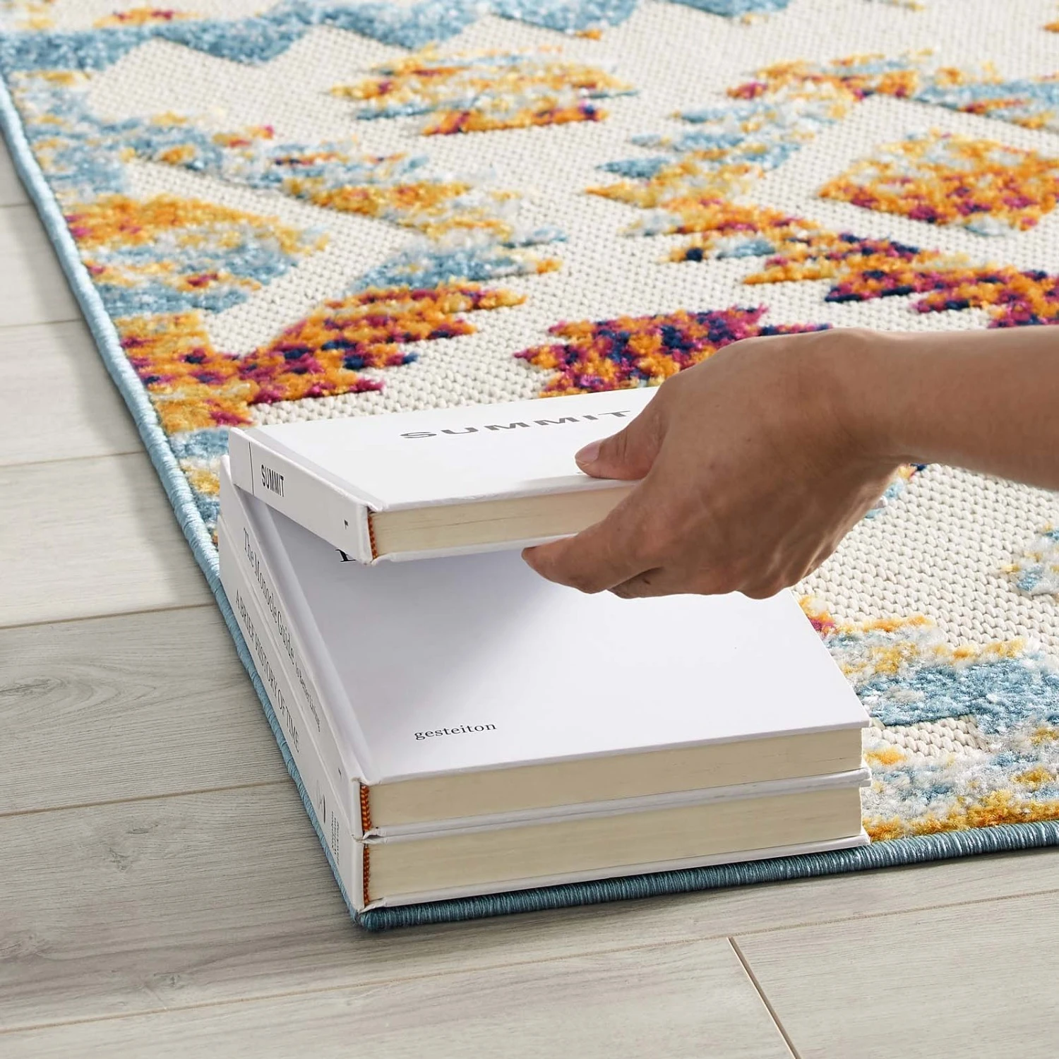 Other 8x10 Area Rug InMulticolor Diamond Chevron Pattern 13 Other 8x10 Area Rug InMulticolor Diamond Chevron Pattern - Image 11