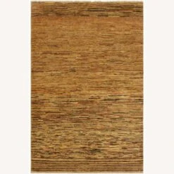 Arshs Fine Rugs Gabbeh Jesse Tan/Rust Wool Area Rug