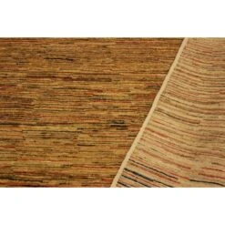 Arshs Fine Rugs Gabbeh Jesse Tan/Rust Wool Area Rug -Othe Furniture Shop 1500 1500 frame 0 3578