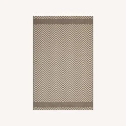 Other 8x10 Area Rug In Light & Dark Beige Chevron -Othe Furniture Shop 1500 1500 frame 0 3605