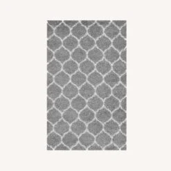 Other 5x8 Area Rug In Gray & Ivory Moroccan Trellis -Othe Furniture Shop 1500 1500 frame 0 3669