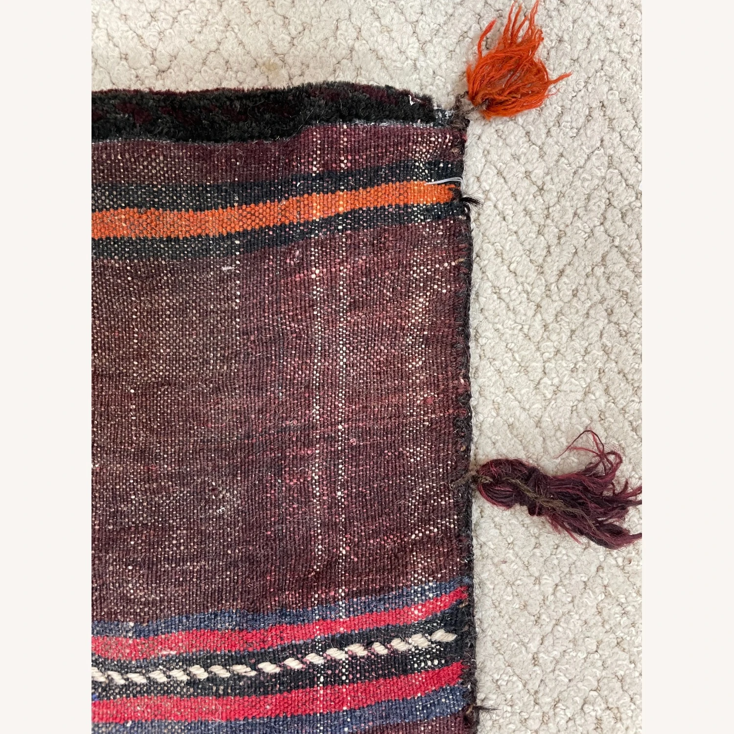 Vintage Persian Handcrafted Shiraz Saddle Bag 5 Vintage Persian Handcrafted Shiraz Saddle Bag - Image 3