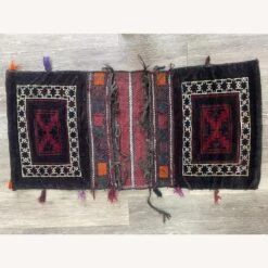 Vintage Persian Handcrafted Shiraz Saddle Bag 17 Vintage Persian Handcrafted Shiraz Saddle Bag -Othe Furniture Shop 1500 1500 frame 0 3676