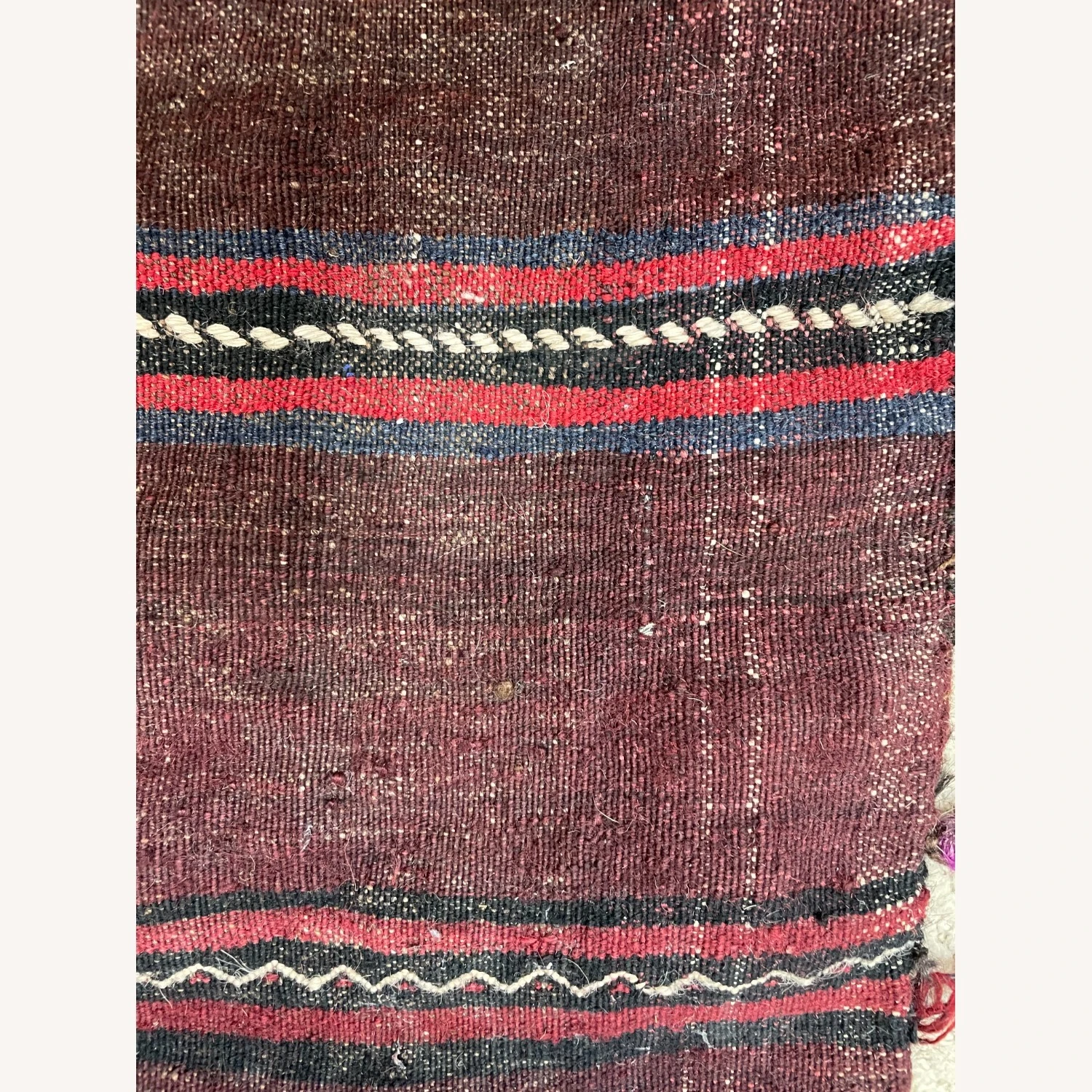 Vintage Persian Handcrafted Shiraz Saddle Bag 10 Vintage Persian Handcrafted Shiraz Saddle Bag - Image 8