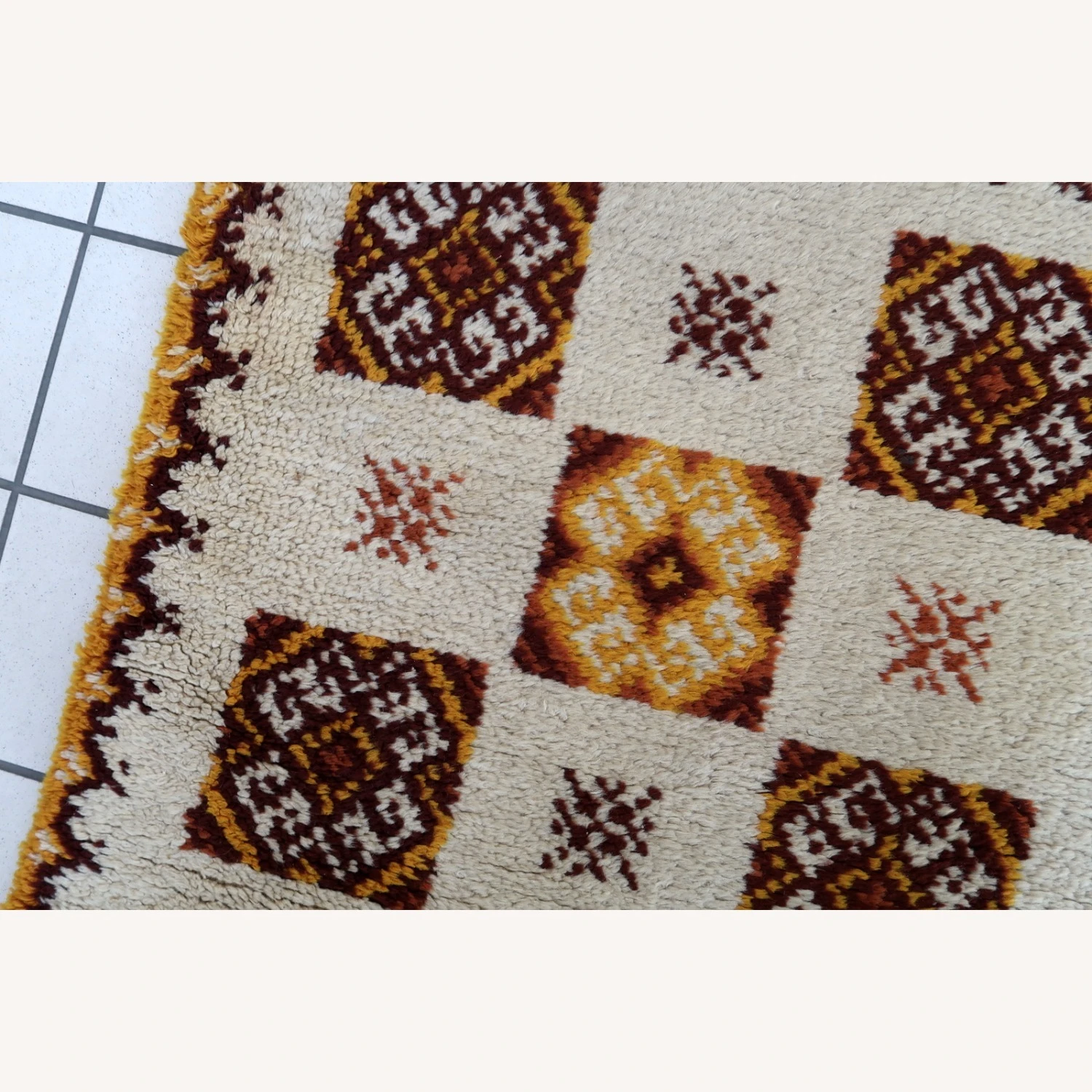 Vintage French Savonnerie Rug 10 Vintage French Savonnerie Rug - Image 8