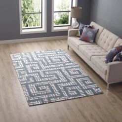 Other 5x8 Area Rug In 3-Color Microfiber Maze Pattern -Othe Furniture Shop 1500 1500 frame 0 3752