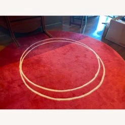 Other Contemporary Deep Red Circular Rug -Othe Furniture Shop 1500 1500 frame 0 3857