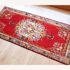 Vintage Turkish Hand-Knotted Rug 1960s Runner 17 Vintage Turkish Hand-Knotted Rug 1960s Runner -Othe Furniture Shop 1500 1500 frame 0 3899