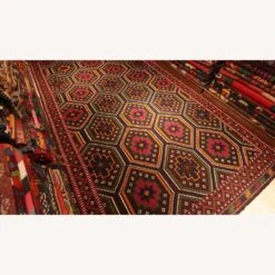 Vintage Turkish Hand-Knotted Cecim Kilim Rug 1950s -Othe Furniture Shop 1500 1500 frame 0 3925