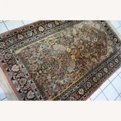 Handmade Vintage Indian Kashmir Silk Rug -Othe Furniture Shop 1500 1500 frame 0 3949