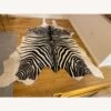 Zebra Stamped Cow Hide Rug 1 Zebra Stamped Cow Hide Rug -Othe Furniture Shop 1500 1500 frame 0 3962