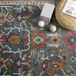 Other Area Rug In Distressed Vintage Floral Design -Othe Furniture Shop 1500 1500 frame 0 4005