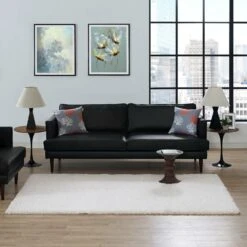 Other 5x8 Area Rug In Ivory White Shag Weave -Othe Furniture Shop 1500 1500 frame 0 4015