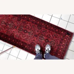 Handmade Vintage Afghan Ersari Runner 27 Handmade Vintage Afghan Ersari Runner -Othe Furniture Shop 1500 1500 frame 0 4092