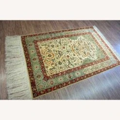 Handmade Vintage Turkish Hereke Silk Prayer Rug -Othe Furniture Shop 1500 1500 frame 0 4183