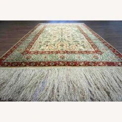 Handmade Vintage Turkish Hereke Silk Prayer Rug -Othe Furniture Shop 1500 1500 frame 0 4187