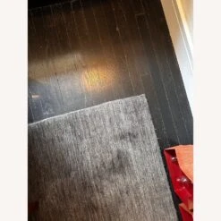 Wool And Cotton Kira Gray Area Rug