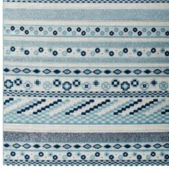 Other 5x8 Area Rug In Ivory & Blue Abstract Lattice 13 Other 5x8 Area Rug In Ivory & Blue Abstract Lattice -Othe Furniture Shop 1500 1500 frame 0 4245