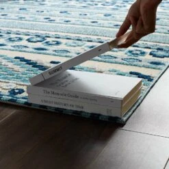 Other 5x8 Area Rug In Ivory & Blue Abstract Lattice 17 Other 5x8 Area Rug In Ivory & Blue Abstract Lattice -Othe Furniture Shop 1500 1500 frame 0 4249