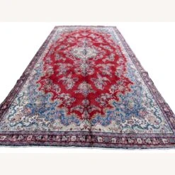 Handmade Vintage Persian Kerman Rug -Othe Furniture Shop 1500 1500 frame 0 4261