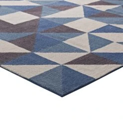 Other 8x10 Area Rug In Geometric Tri-Color Finish -Othe Furniture Shop 1500 1500 frame 0 4292