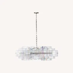 Williams Sonoma Vienna Round Crystal Chandelier