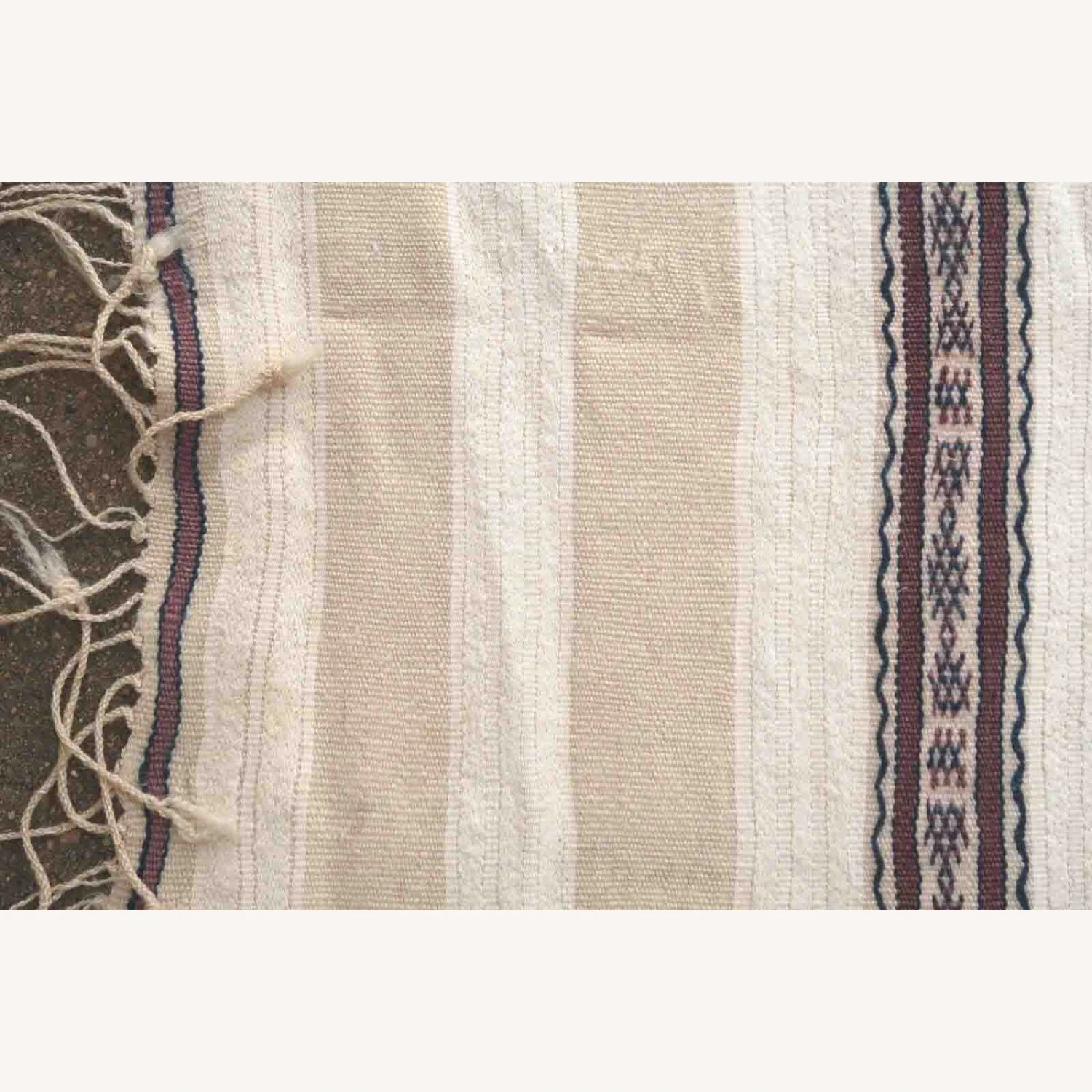 Handmade Vintage Moroccan Berber Kilim 9 Handmade Vintage Moroccan Berber Kilim - Image 7