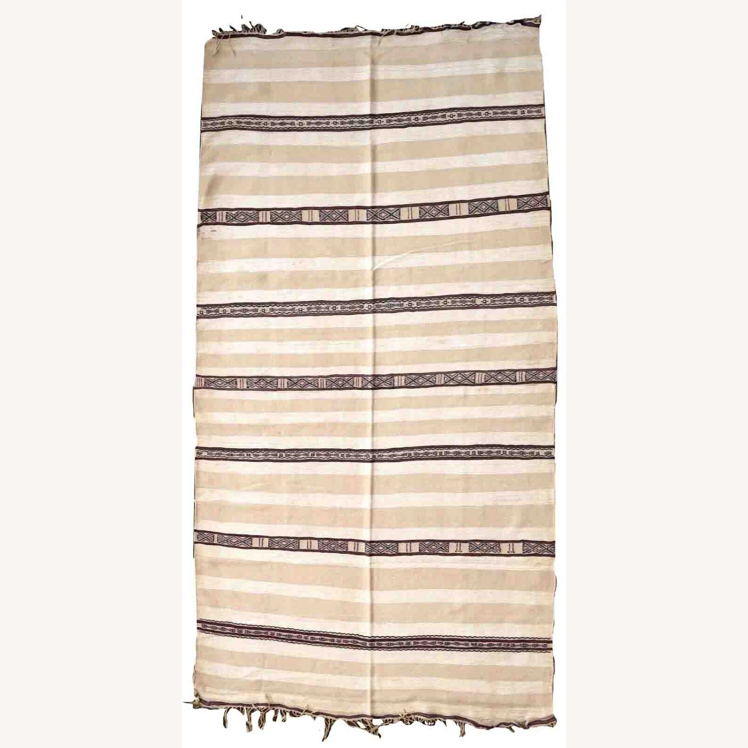Handmade Vintage Moroccan Berber Kilim 10 Handmade Vintage Moroccan Berber Kilim - Image 8