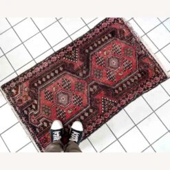 Handmade Vintage Persian Hamadan Rug -Othe Furniture Shop 1500 1500 frame 0 4368