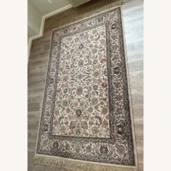 Wool Cream Patterned Area Rug -Othe Furniture Shop 1500 1500 frame 0 4420