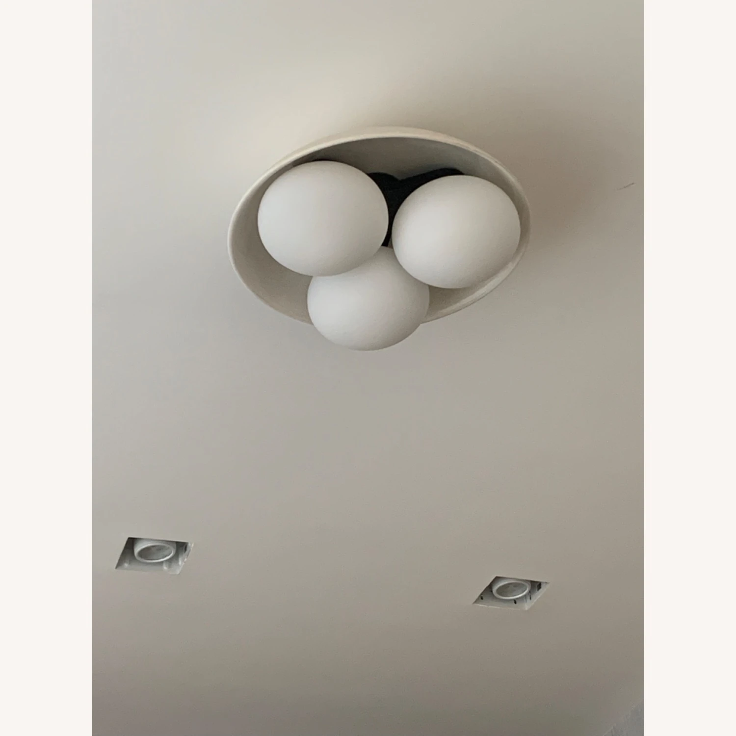 Glaze Flush Mount Ceramic Light 7 Glaze Flush Mount Ceramic Light - Image 5