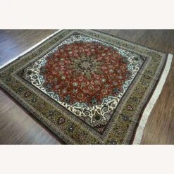 Handmade Vintage Persian Tabriz Rug -Othe Furniture Shop 1500 1500 frame 0 4457