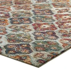 Other 5x8 Area Rug In Distressed Multicolored Lattice 11 Other 5x8 Area Rug In Distressed Multicolored Lattice -Othe Furniture Shop 1500 1500 frame 0 4472