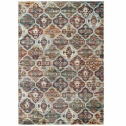 Other 5x8 Area Rug In Distressed Multicolored Lattice 13 Other 5x8 Area Rug In Distressed Multicolored Lattice -Othe Furniture Shop 1500 1500 frame 0 4474