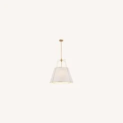 Rejuvenation Conical Drum Pendant Light (Brass) -Othe Furniture Shop 1500 1500 frame 0 449