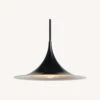 Matte Medium Grey Gubi Semi Pendant For DWR