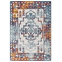 Other 8x10 Area Rug In Multicolored Aztec Design Finish 18 Other 8x10 Area Rug In Multicolored Aztec Design Finish -Othe Furniture Shop 1500 1500 frame 0 4520