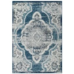 Other 8x10 Area Rug In Ivory & Blue Floral Persian -Othe Furniture Shop 1500 1500 frame 0 4532