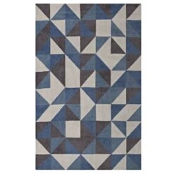 Other 8x10 Area Rug In 3-Color Triangle Mosaic Pattern 15 Other 8x10 Area Rug In 3-Color Triangle Mosaic Pattern -Othe Furniture Shop 1500 1500 frame 0 4567