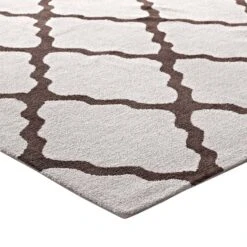 Other 5x8 Area Rug In Brown & Gray Tight Low Pile Weave -Othe Furniture Shop 1500 1500 frame 0 4586