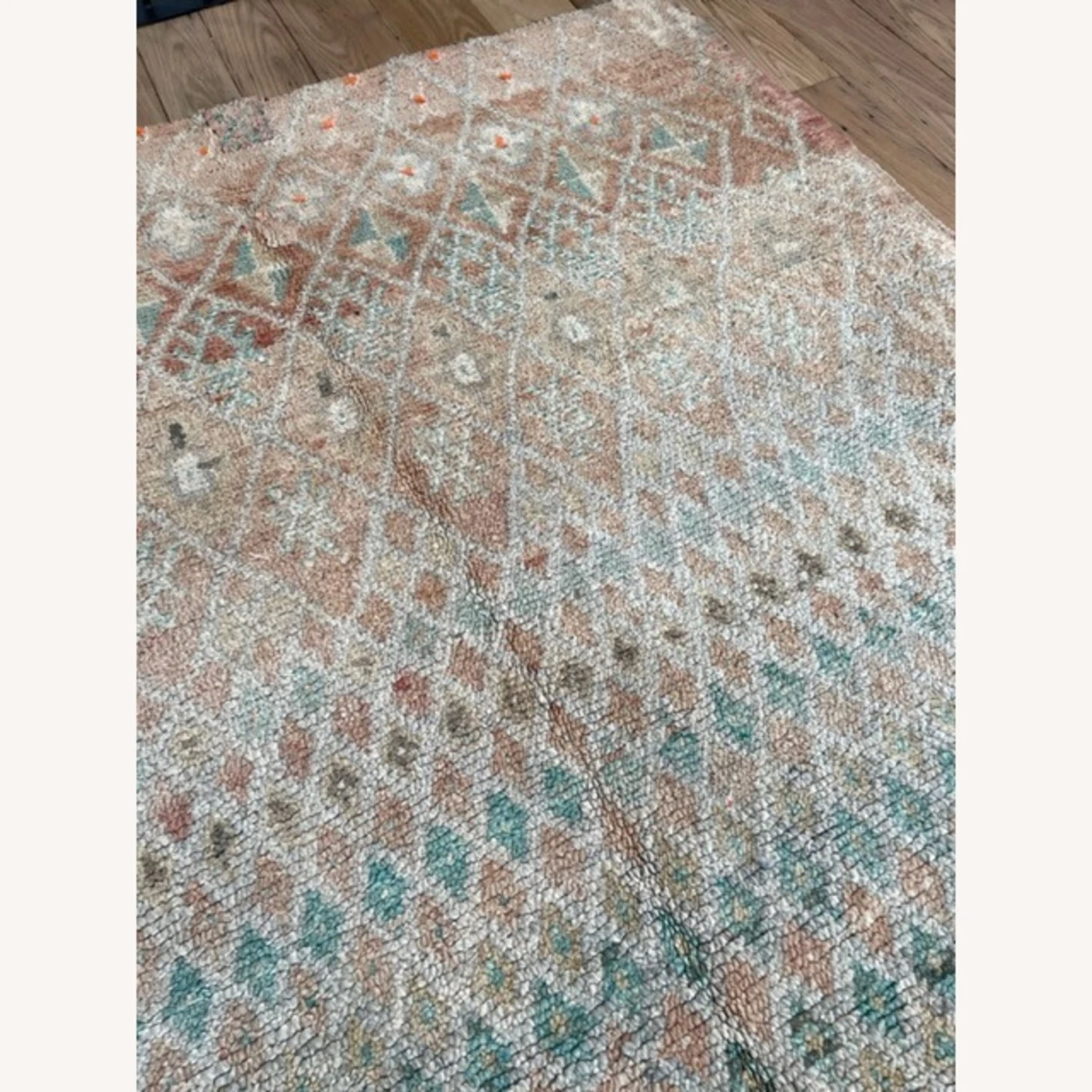 Vintage Beni Mguild Moroccan Rug 5 Vintage Beni Mguild Moroccan Rug - Image 3