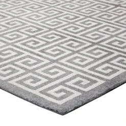 Other 5x8 Area Rug In White & Light Gray Greek Design -Othe Furniture Shop 1500 1500 frame 0 4780