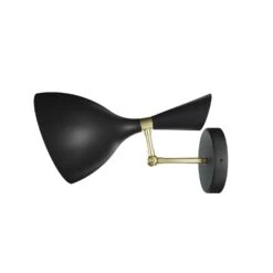 Other Wall Sconce In Black Round Powder-Coated Shade -Othe Furniture Shop 1500 1500 frame 0 481