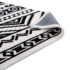 Other 5x8 Area Rug In Geometric Pattern Black & White 19 Other 5x8 Area Rug In Geometric Pattern Black & White -Othe Furniture Shop 1500 1500 frame 0 4815