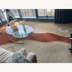 Other Beige/ Terracotta Wool Rug 9 Other Beige/ Terracotta Wool Rug -Othe Furniture Shop 1500 1500 frame 0 4859