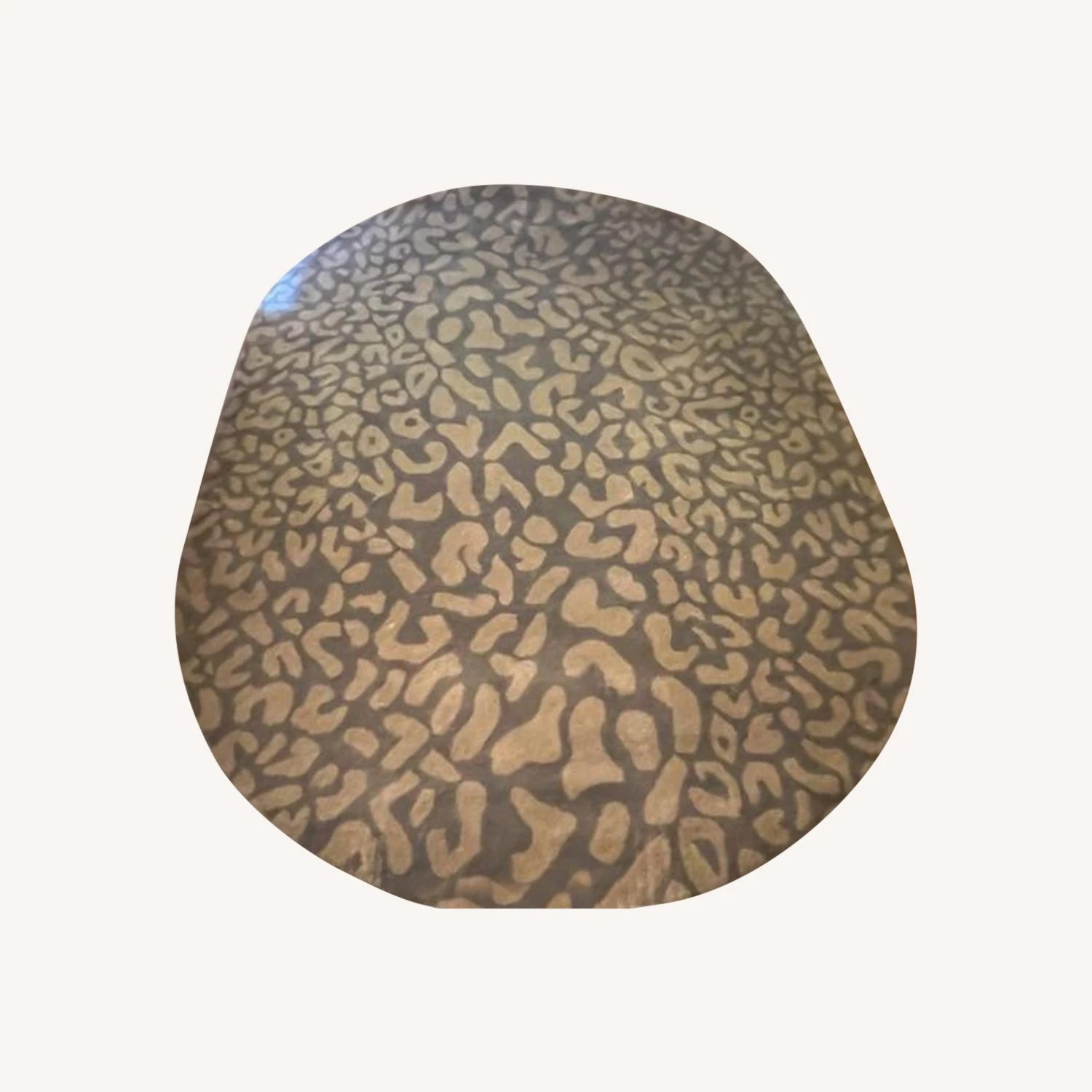 Other 100% Wool Oval Area Rug 5 Other 100% Wool Oval Area Rug - Image 3