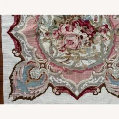 Vintage Needlepoint Petit Point Floral Rug -Othe Furniture Shop 1500 1500 frame 0 4979