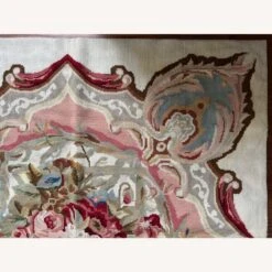 Vintage Needlepoint Petit Point Floral Rug -Othe Furniture Shop 1500 1500 frame 0 4981