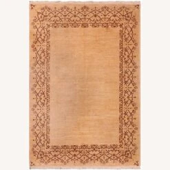 Arshs Fine Rugs Gabbeh Nakia Tan/Brown Wool Area Rug -Othe Furniture Shop 1500 1500 frame 0 5042