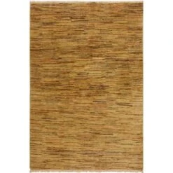 Arshs Fine Rugs Gabbeh Bennie Tan/Rust Wool Area Rug -Othe Furniture Shop 1500 1500 frame 0 5135